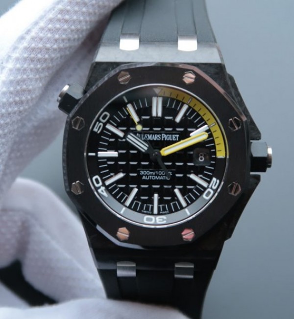 Audemars Piguet JF Royal Oak Offshore Diver Forged Carbon Rubber Strap A3120